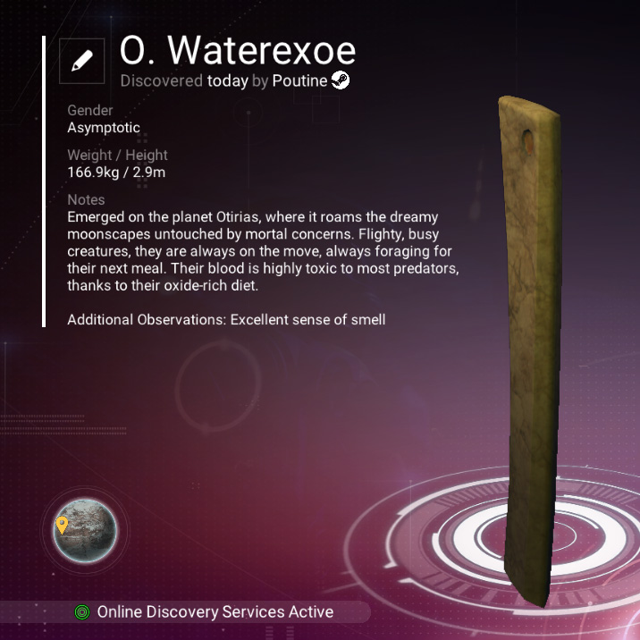 Otirias: O. Waterexoe